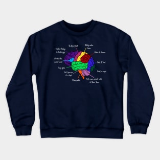 The brain of a ‘Disnerd’ Crewneck Sweatshirt